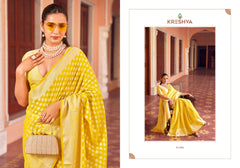 Kreshva Sarees With Two Georgette Fabric With Delicate Buta Border
