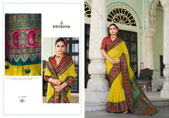 KRESHVA Sarees Combine The Lightweight Elegance Of Georgette Fabric With The Intricate Artistry