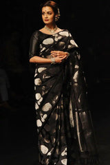 KP CREATION Sarees Feature Premium Soft Lichi Silk Cloth Known For Its Smooth Texture