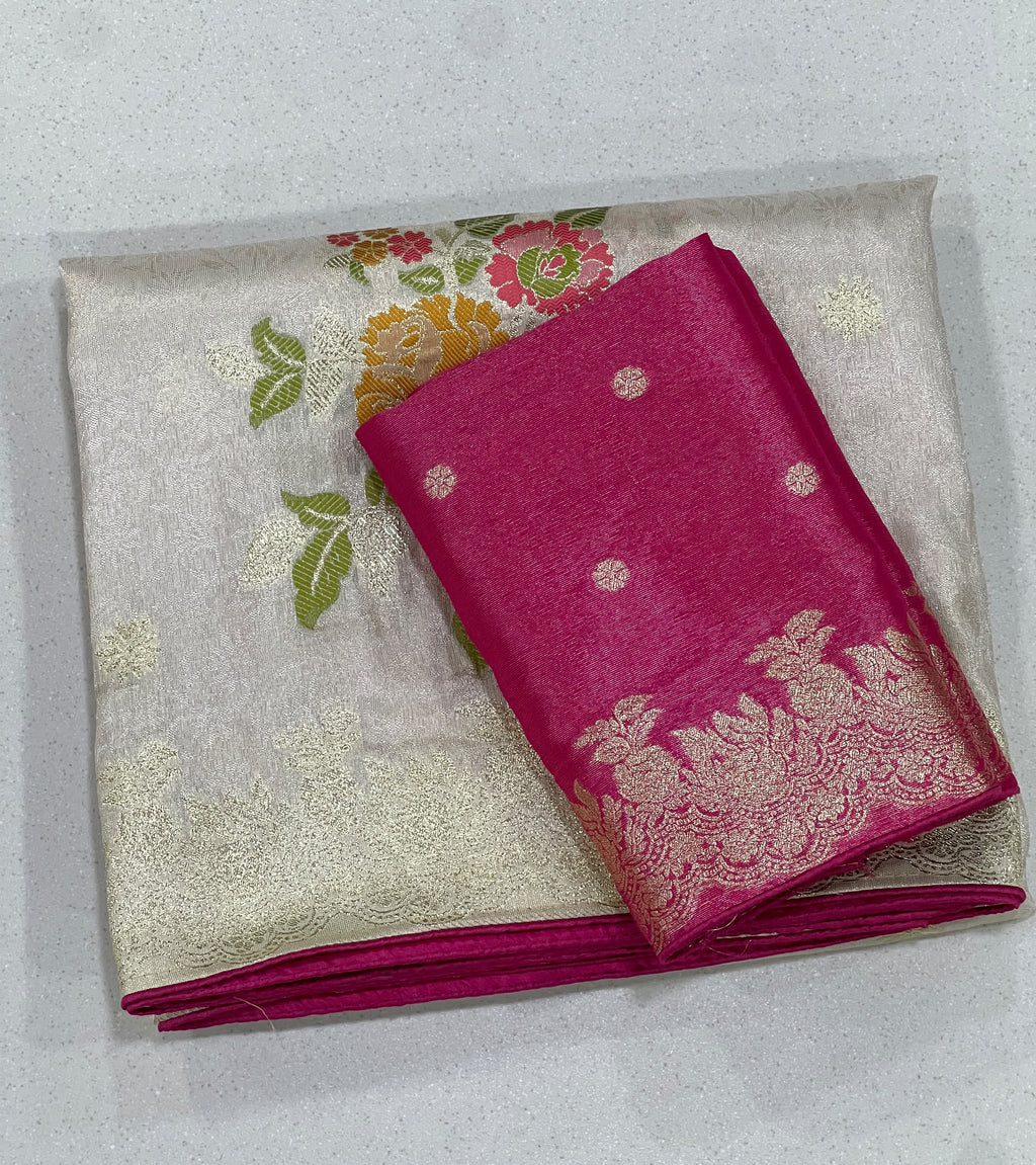Tissue Saree
