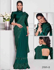 MAHOTSAV Sarees With Lycra Blend Traditional Elegance And Modern Comfort