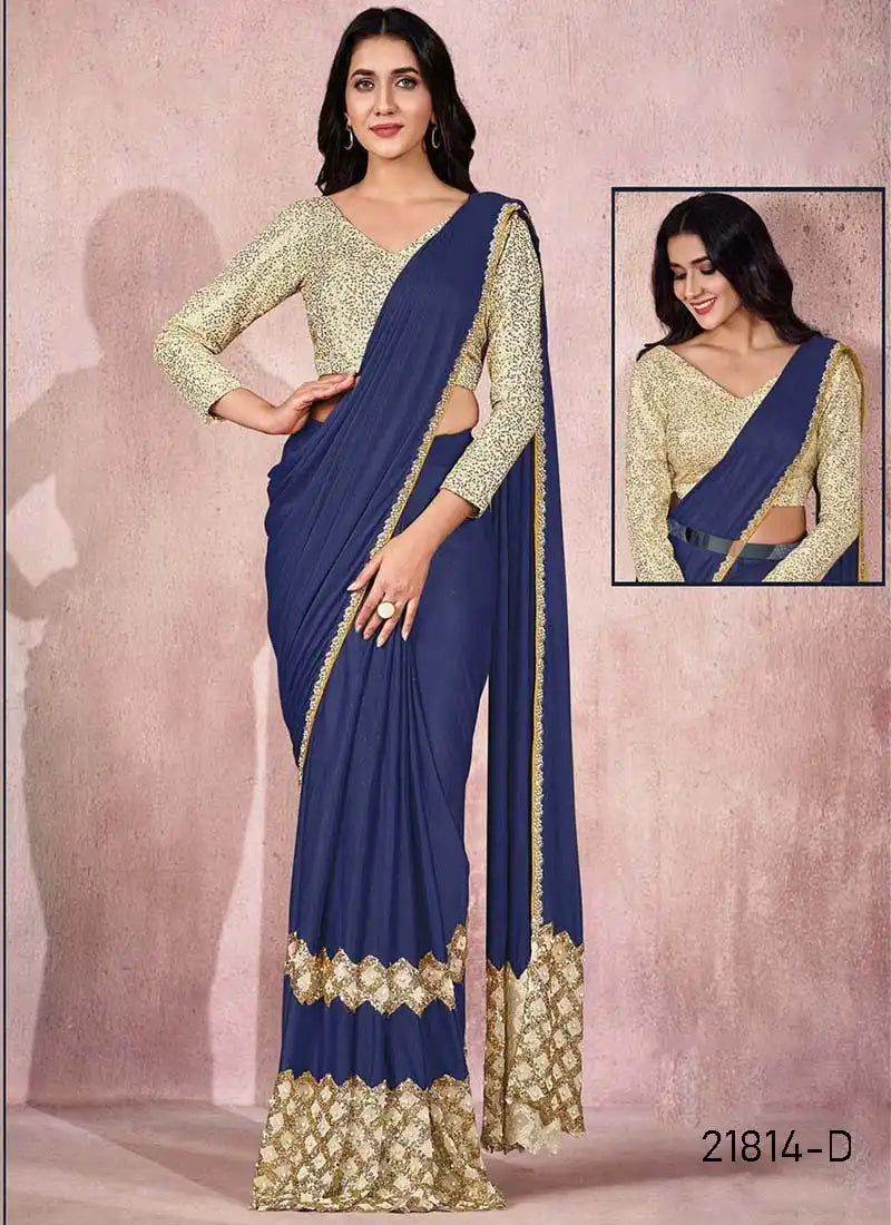 MAHOTSAV Sarees With Lycra Blend Traditional Elegance And Modern Comfort