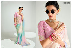 KIMORA RANGREZ Elegant Ombre Saree Collection