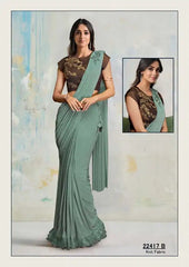MAHOTSAV Sarees With Lycra Blend Traditional Elegance And Modern Comfort