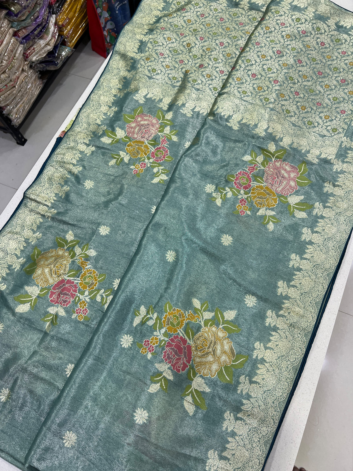 Tissue Saree