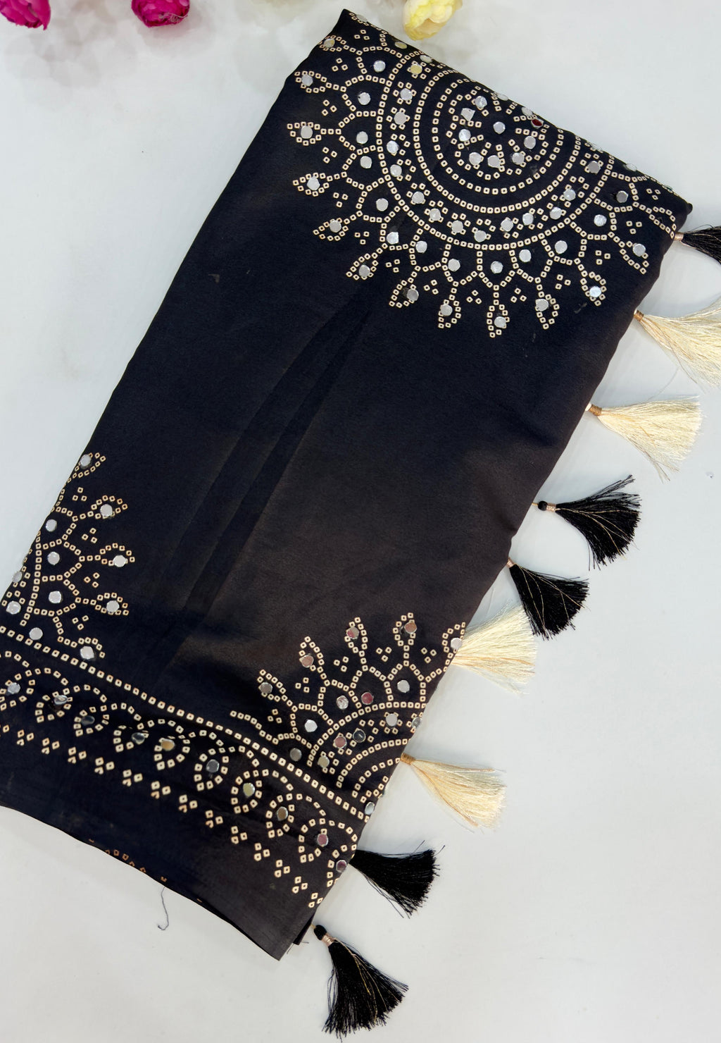 Ajrakh Saree