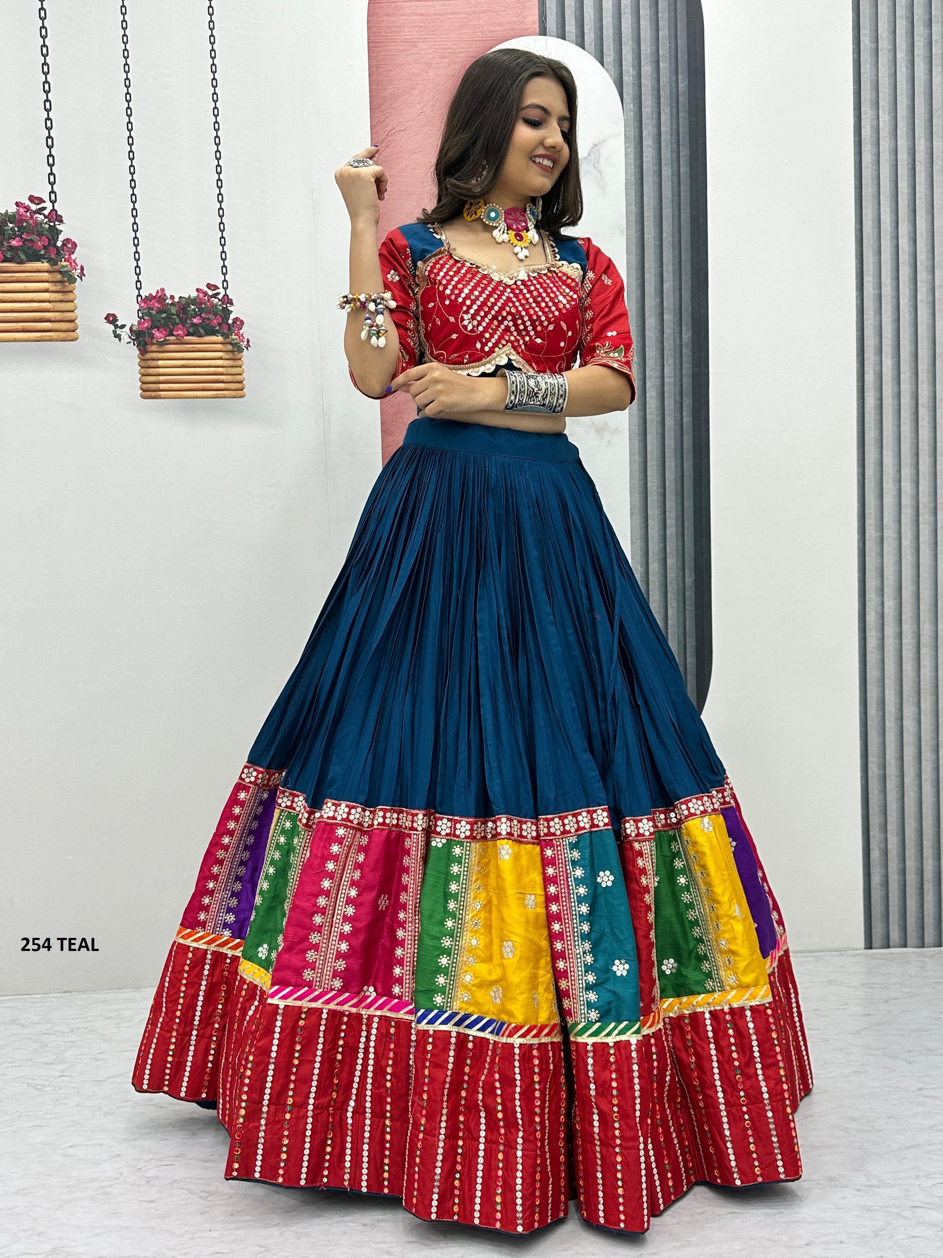 Tapi Creation Navratri 2k25 Traditional Lehenga Choli Set – Vibrant and Festive