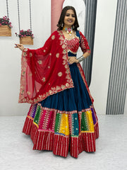 Tapi Creation Navratri 2k25 Traditional Lehenga Choli Set – Vibrant and Festive