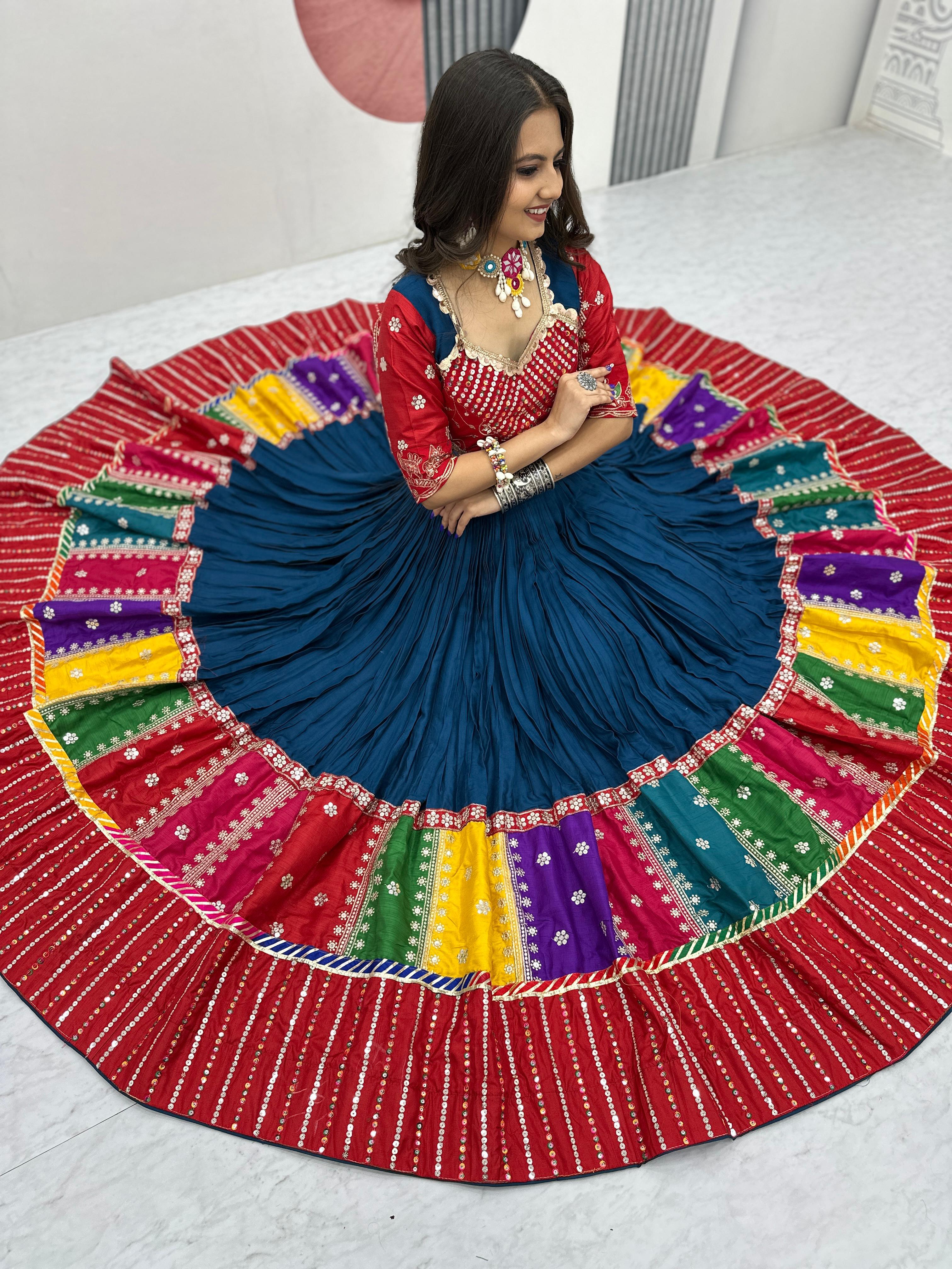 Tapi Creation Navratri 2k25 Traditional Lehenga Choli Set – Vibrant and Festive