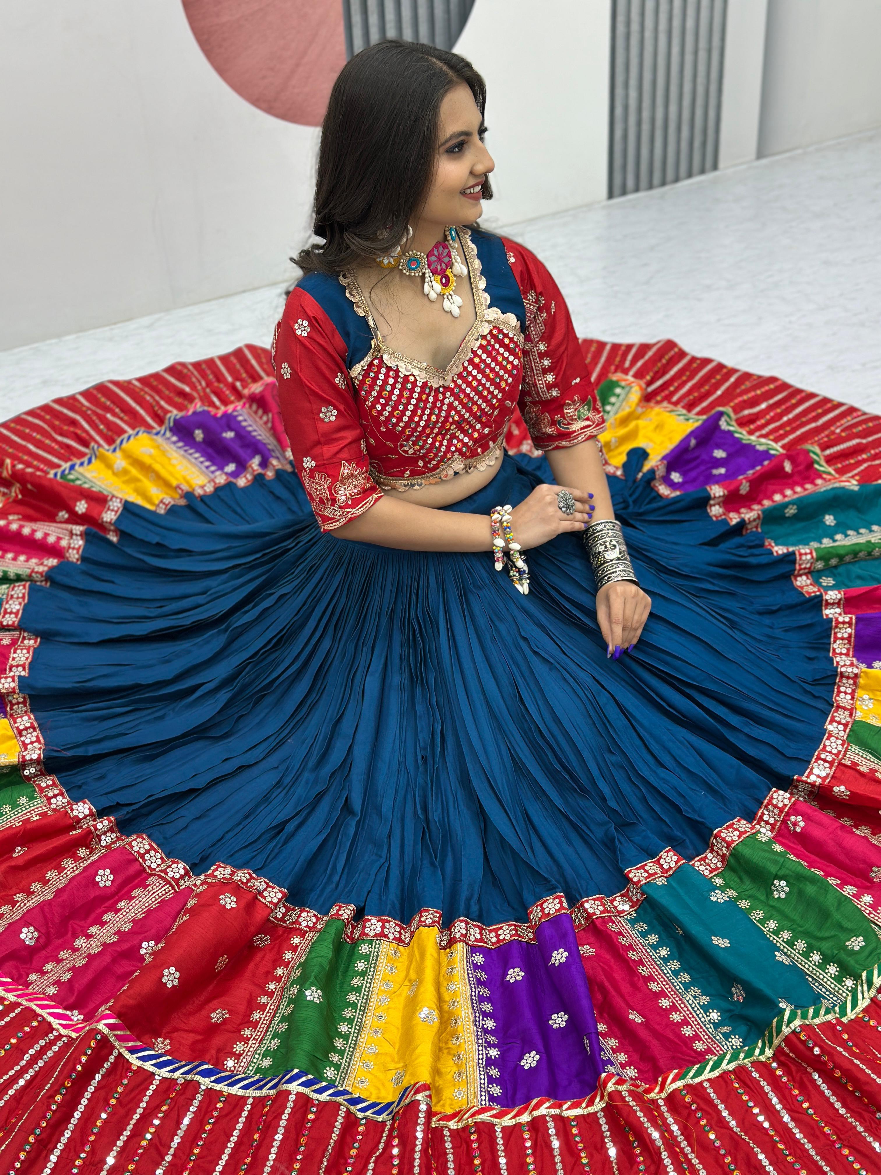 Tapi Creation Navratri 2k25 Traditional Lehenga Choli Set – Vibrant and Festive