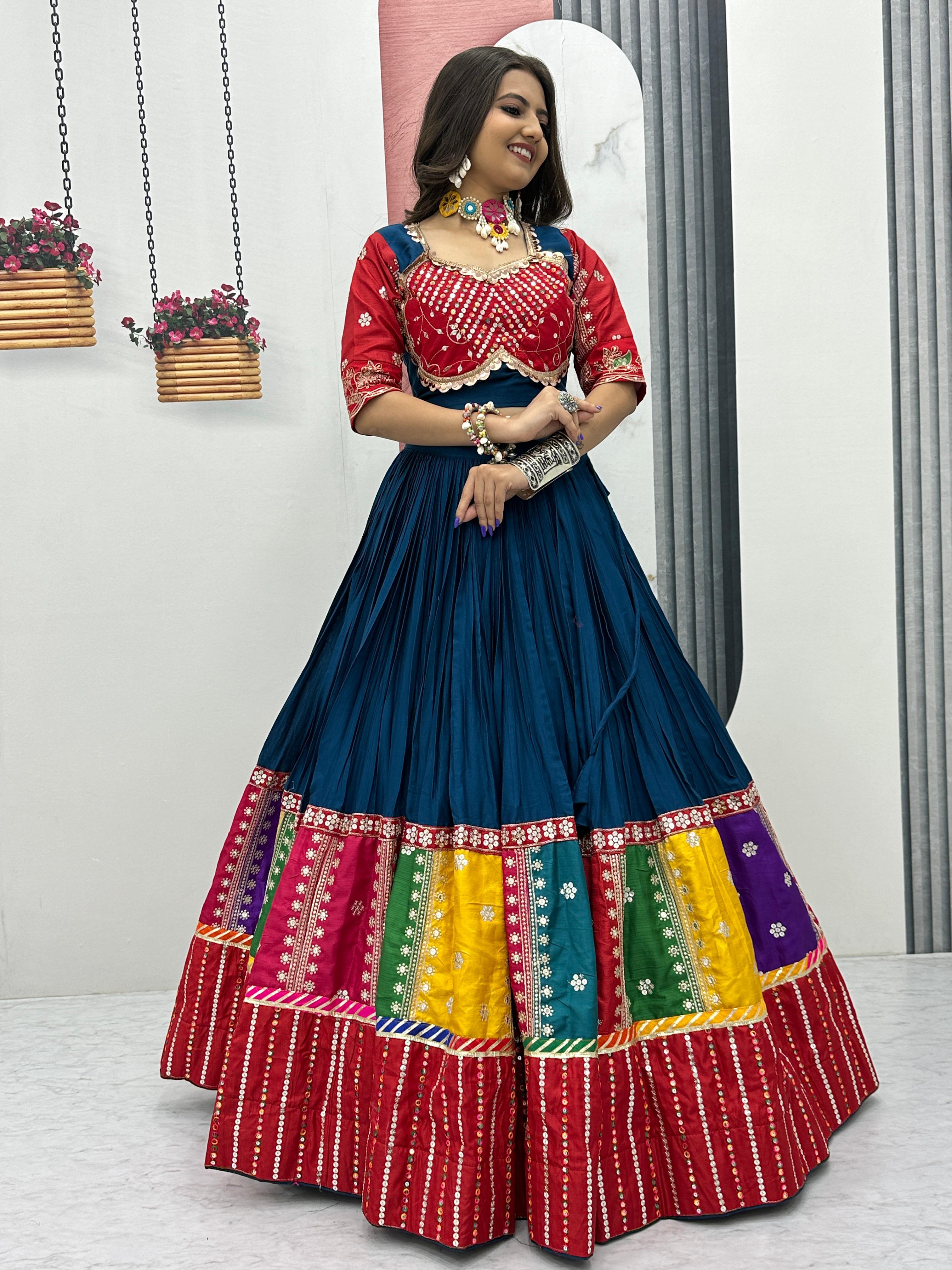 Tapi Creation Navratri 2k25 Traditional Lehenga Choli Set – Vibrant and Festive