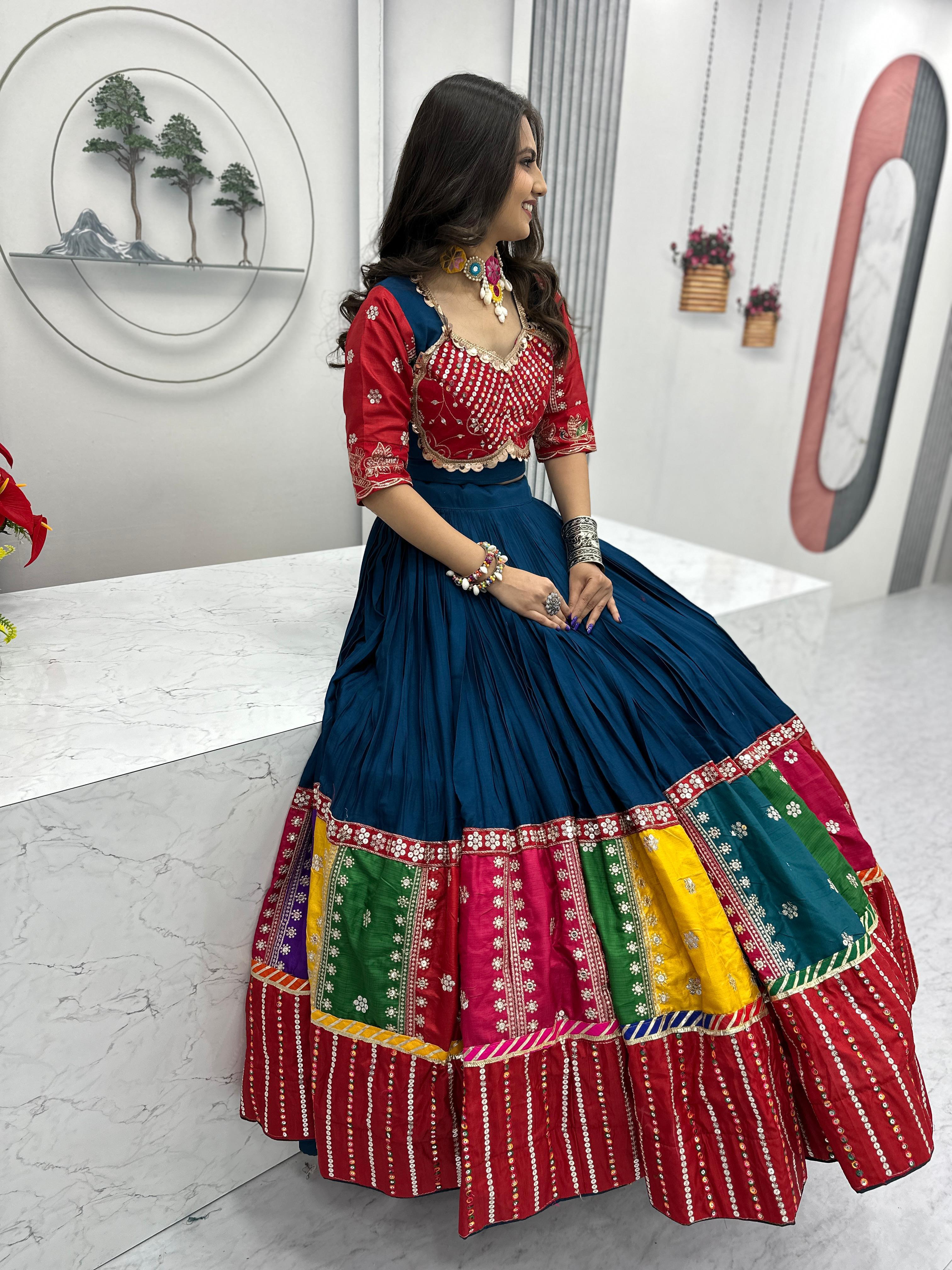 Tapi Creation Navratri 2k25 Traditional Lehenga Choli Set – Vibrant and Festive