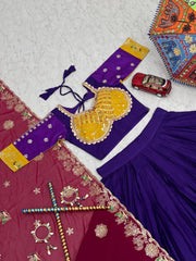 Tapi Creation Navratri 2k25 Traditional Lehenga Choli Set – Vibrant and Festive