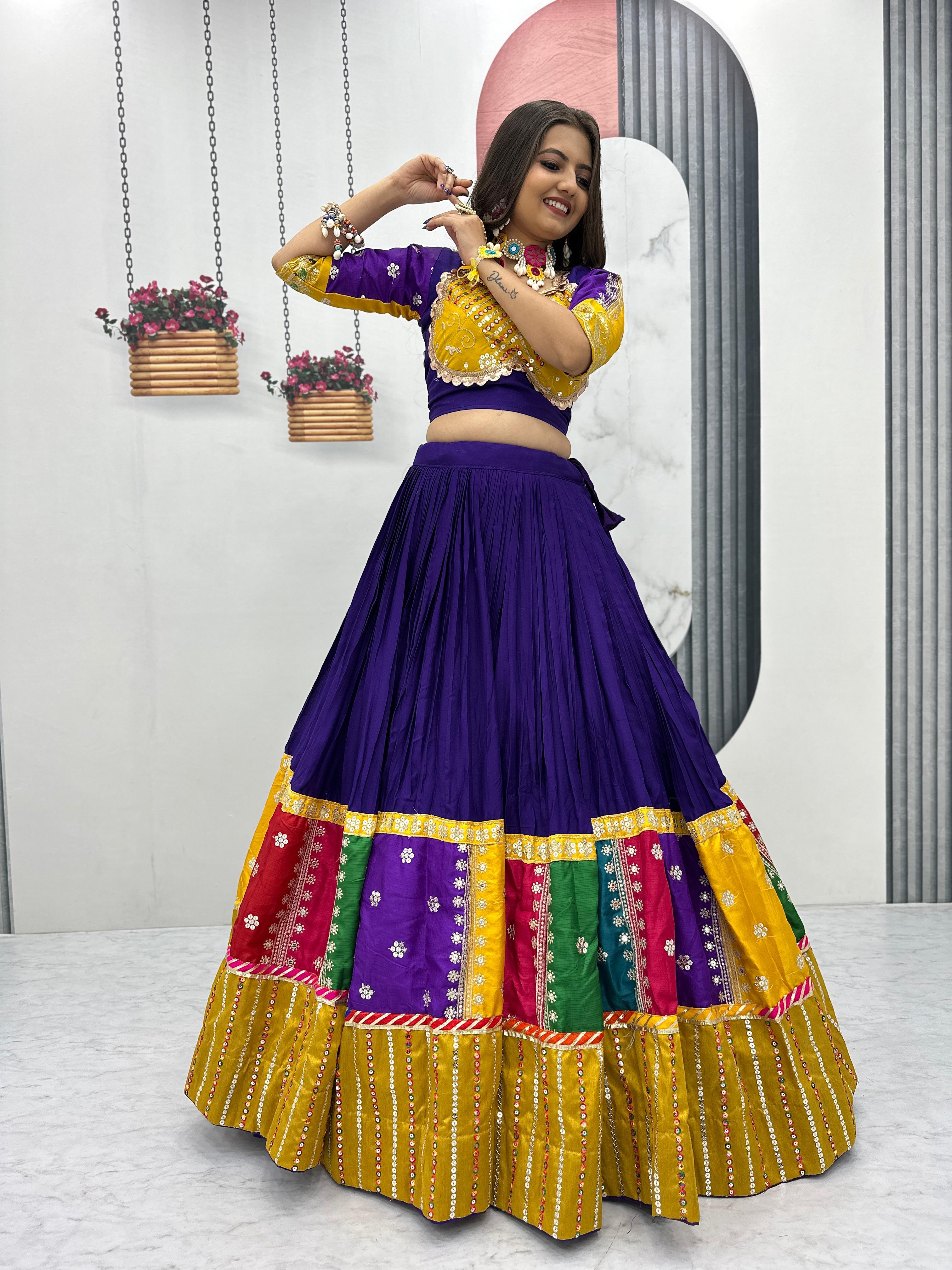 Tapi Creation Navratri 2k25 Traditional Lehenga Choli Set – Vibrant and Festive