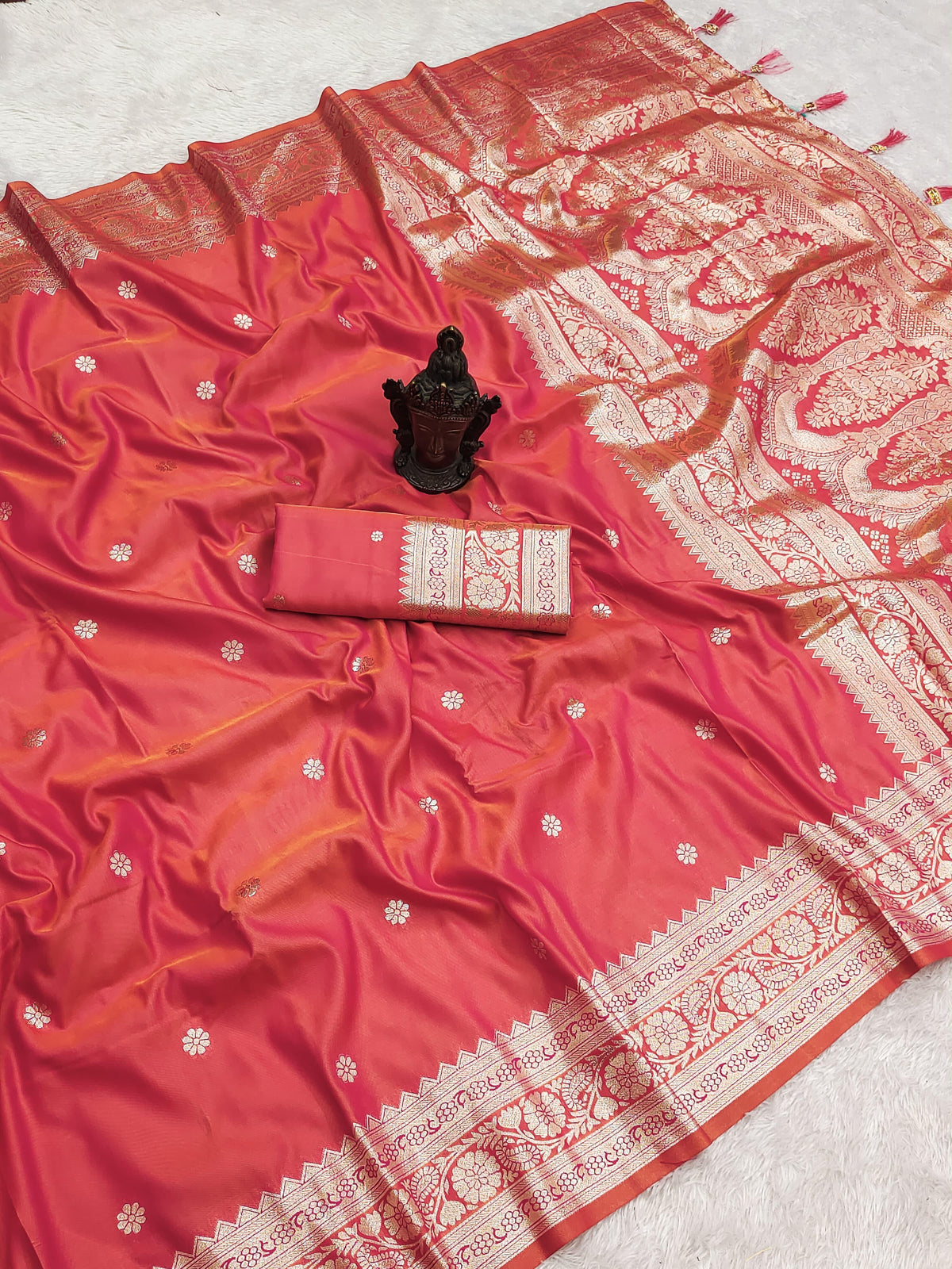 Soft banarasi Saree