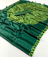 Modal Ajrakh Saree