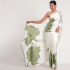 SUDHA NEW DESIGN LAUNCH In Floral Printed Saree – Elegant and Contemporary Ethnic Wear