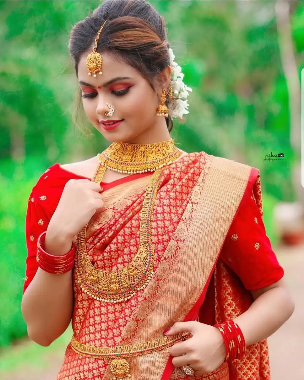 Kp Creation Sarees Feature Premium Soft Lichi Silk Cloth Known For Its Smooth Texture