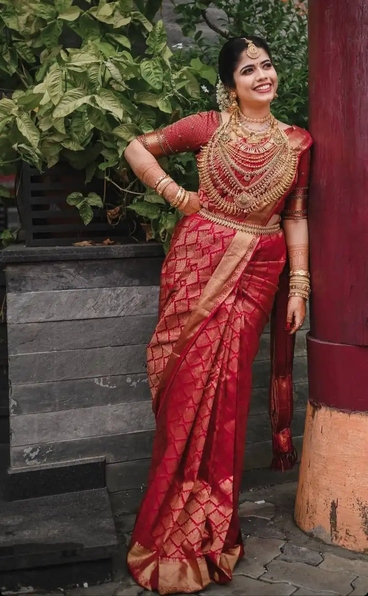 Kp Creation Sarees Feature Premium Soft Lichi Silk Cloth Known For Its Smooth Texture
