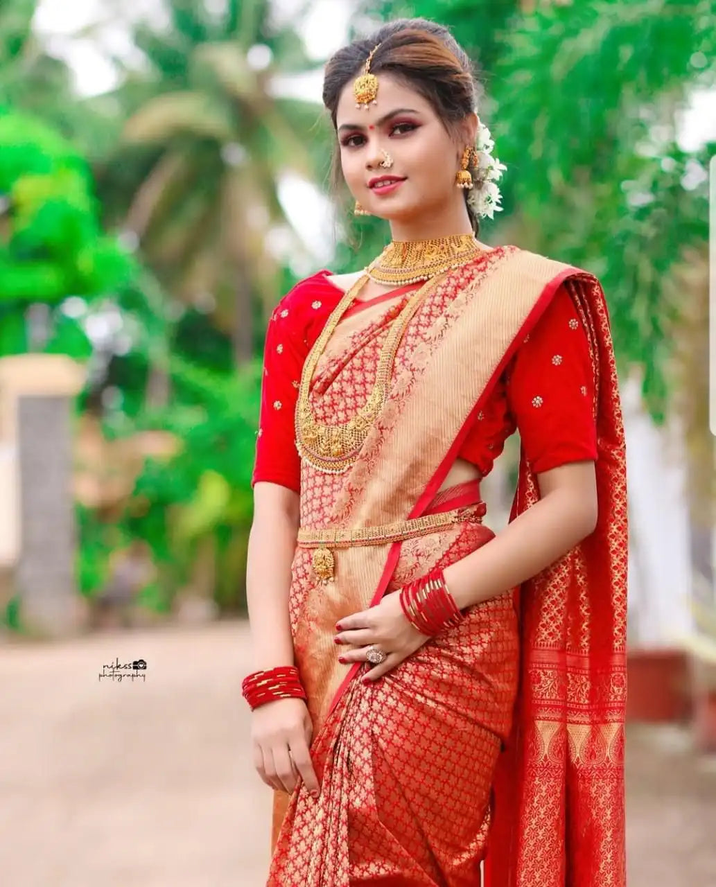 Kp Creation Sarees Feature Premium Soft Lichi Silk Cloth Known For Its Smooth Texture