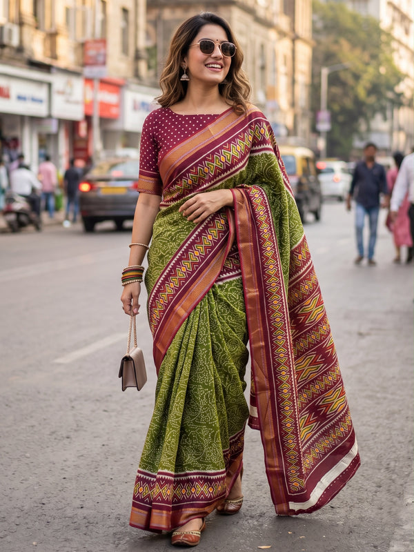 Mul Cotton Saree