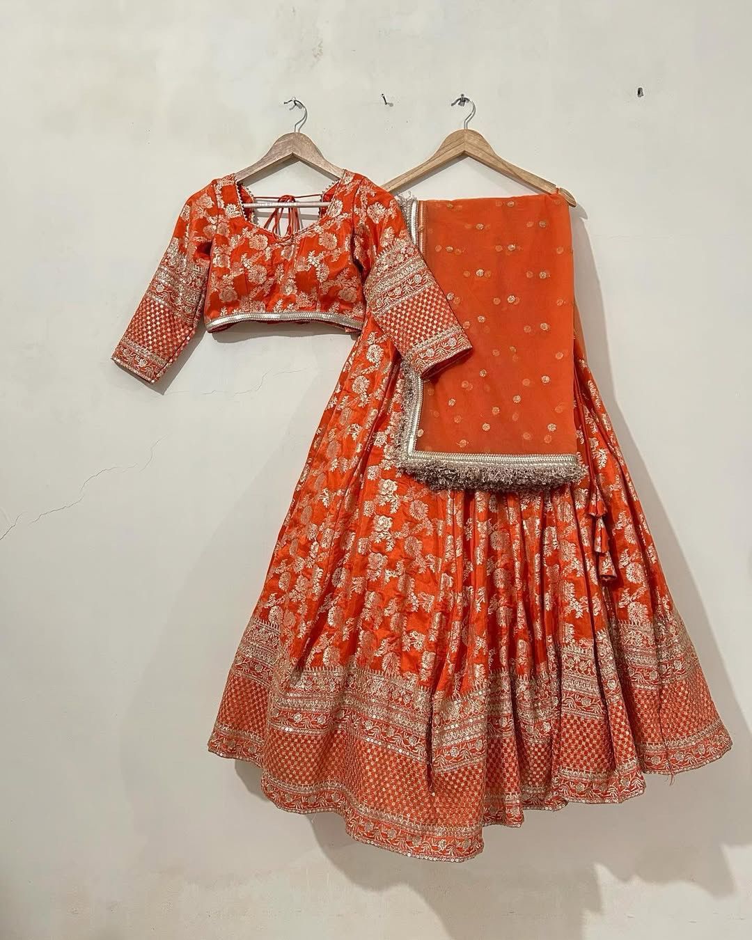 ORC Elegant Floral Embroidered Lehenga Choli Set – Traditional and Festive Collection