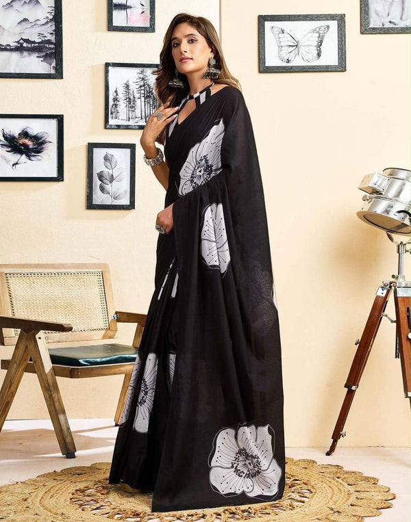 Modal Crape Saree