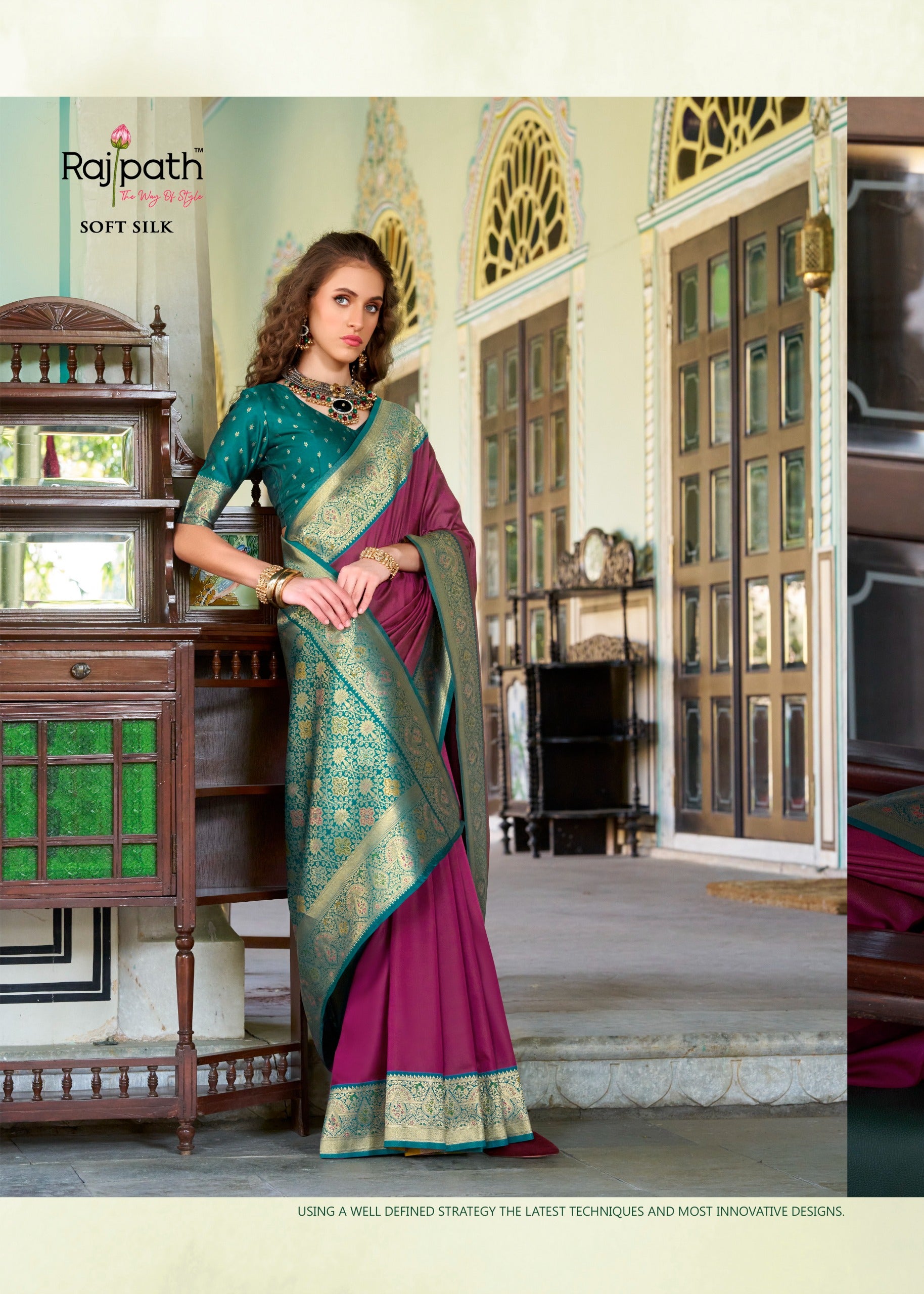 Rajpath Fabrics Elegant Saree Collection – Traditional and Graceful Designs