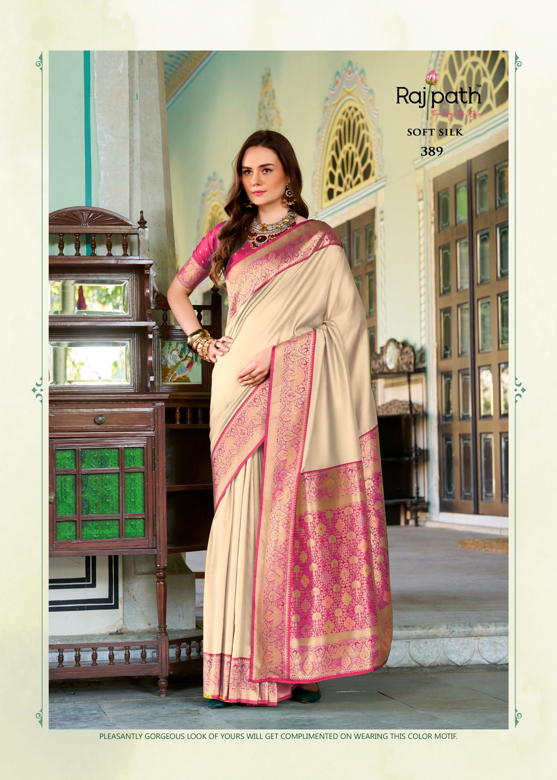 Rajpath Fabrics Elegant Saree Collection – Traditional and Graceful Designs