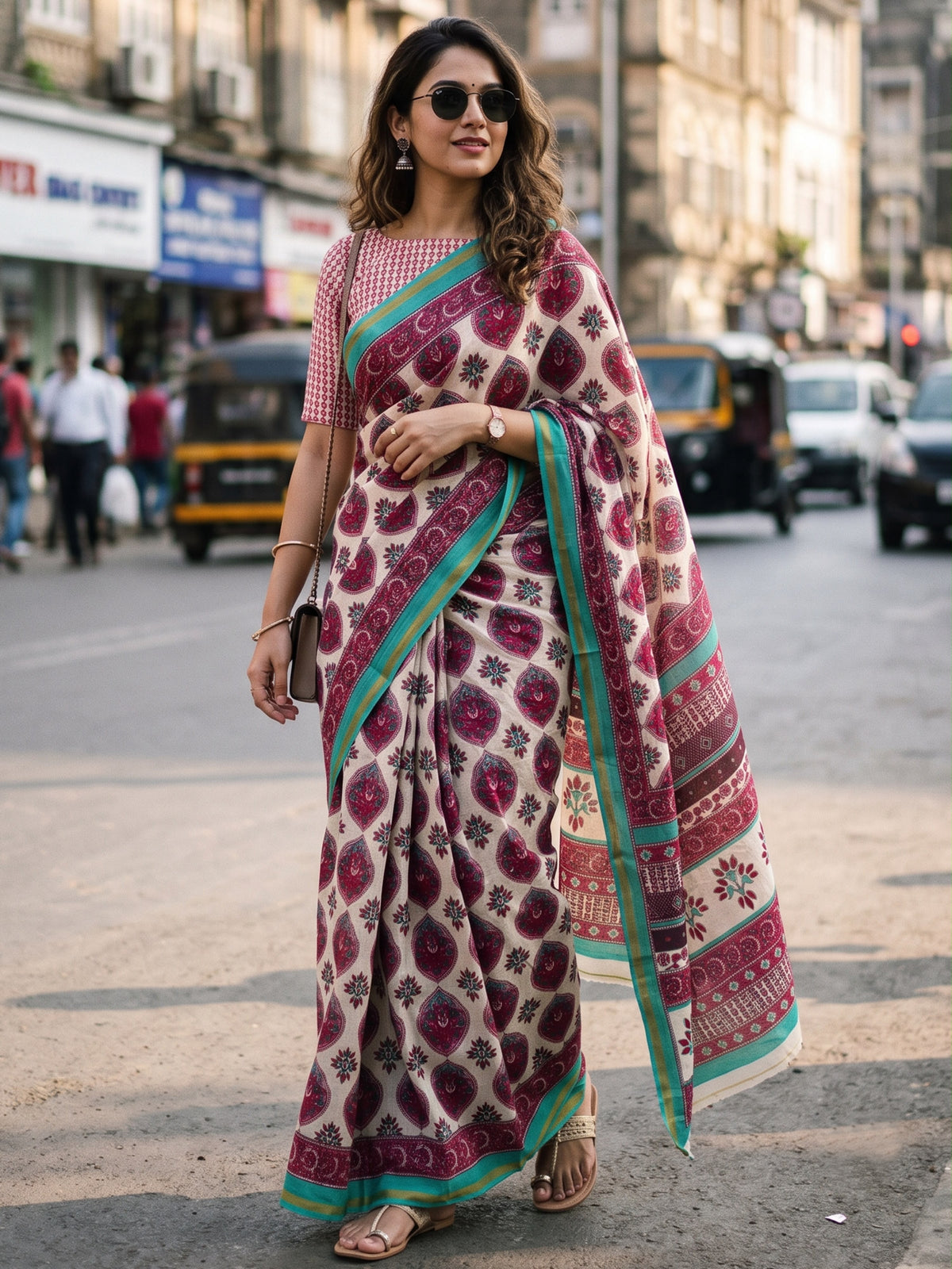 Maslin Cotton Saree