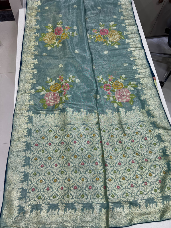 Tissue Saree