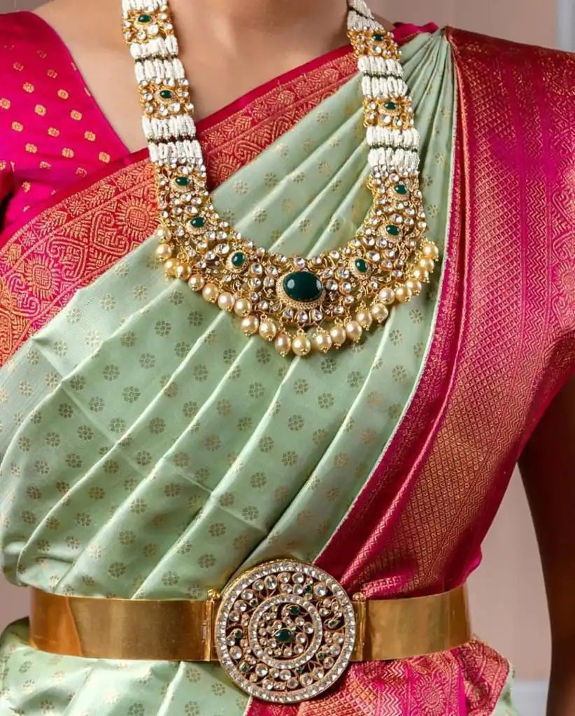 KP CREATION Sarees Feature Premium Soft Lichi Silk Cloth Known For Its Lightweight Feel And Texture