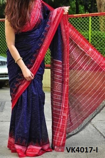 Vakratund Sarees Are Highly Crafted With Original Linen Fabric With Silver Zari Patta and Digital Print