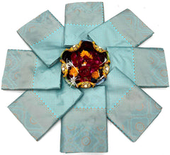 Kp Creation Soft Lich Silk Jacquard work Sarees