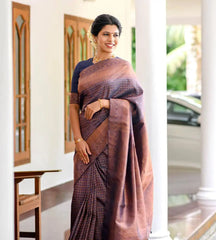 Kp Creation Sarees Feature Premium Soft Lichi Silk Cloth Known For Its Delicate Texture