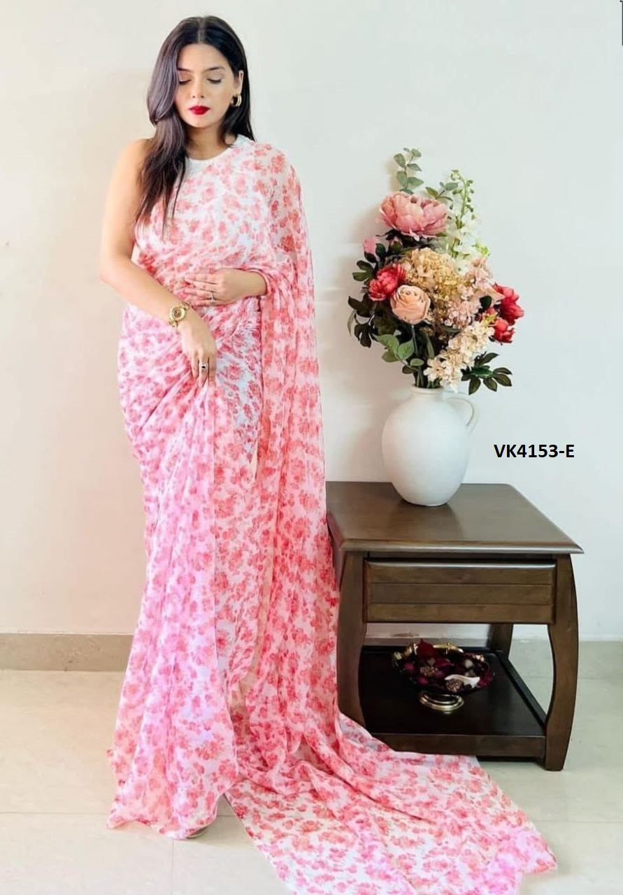Vakratund Sarees Are Highly Crafted From Soft Georgette