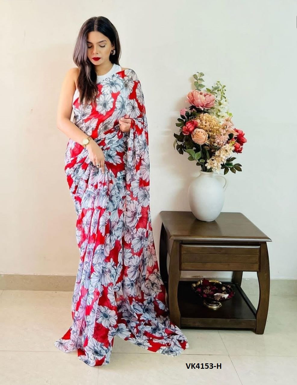 Vakratund Sarees Are Highly Crafted From Soft Georgette
