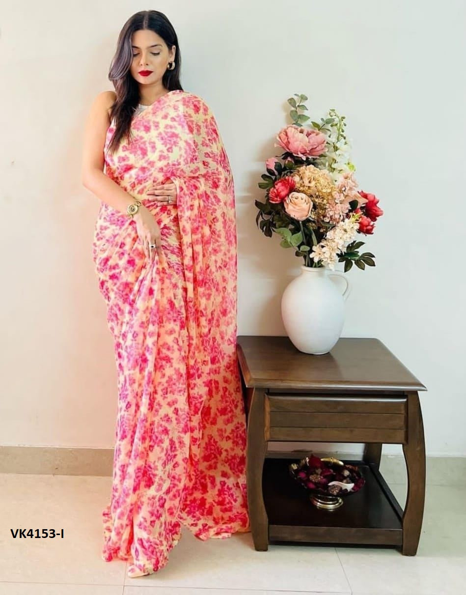Vakratund Sarees Are Highly Crafted From Soft Georgette