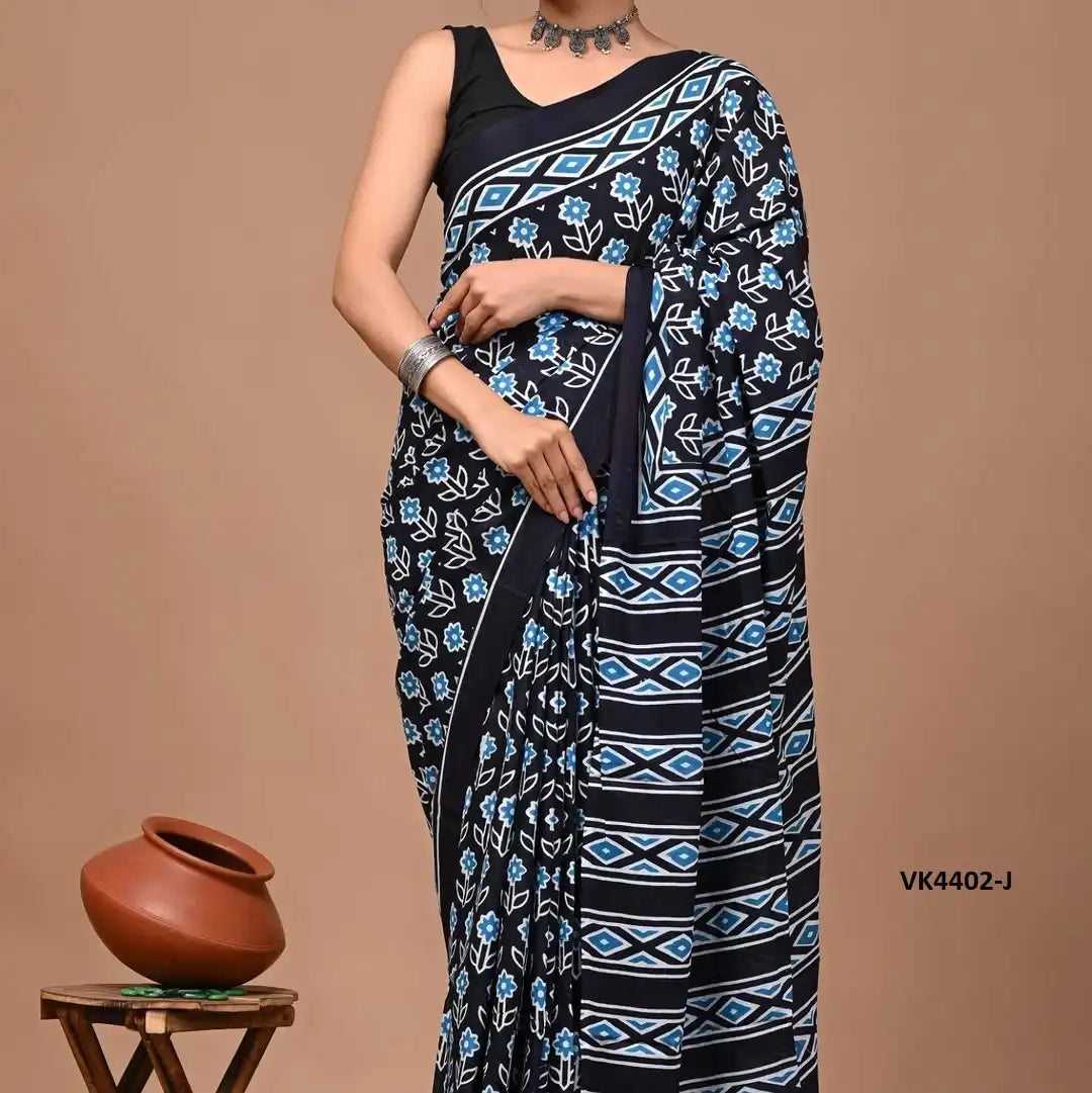 Vakratund Sarees Present A Refined Blend Of Heavy Chanderi Cotton Fabric And Exquisite Digital Print