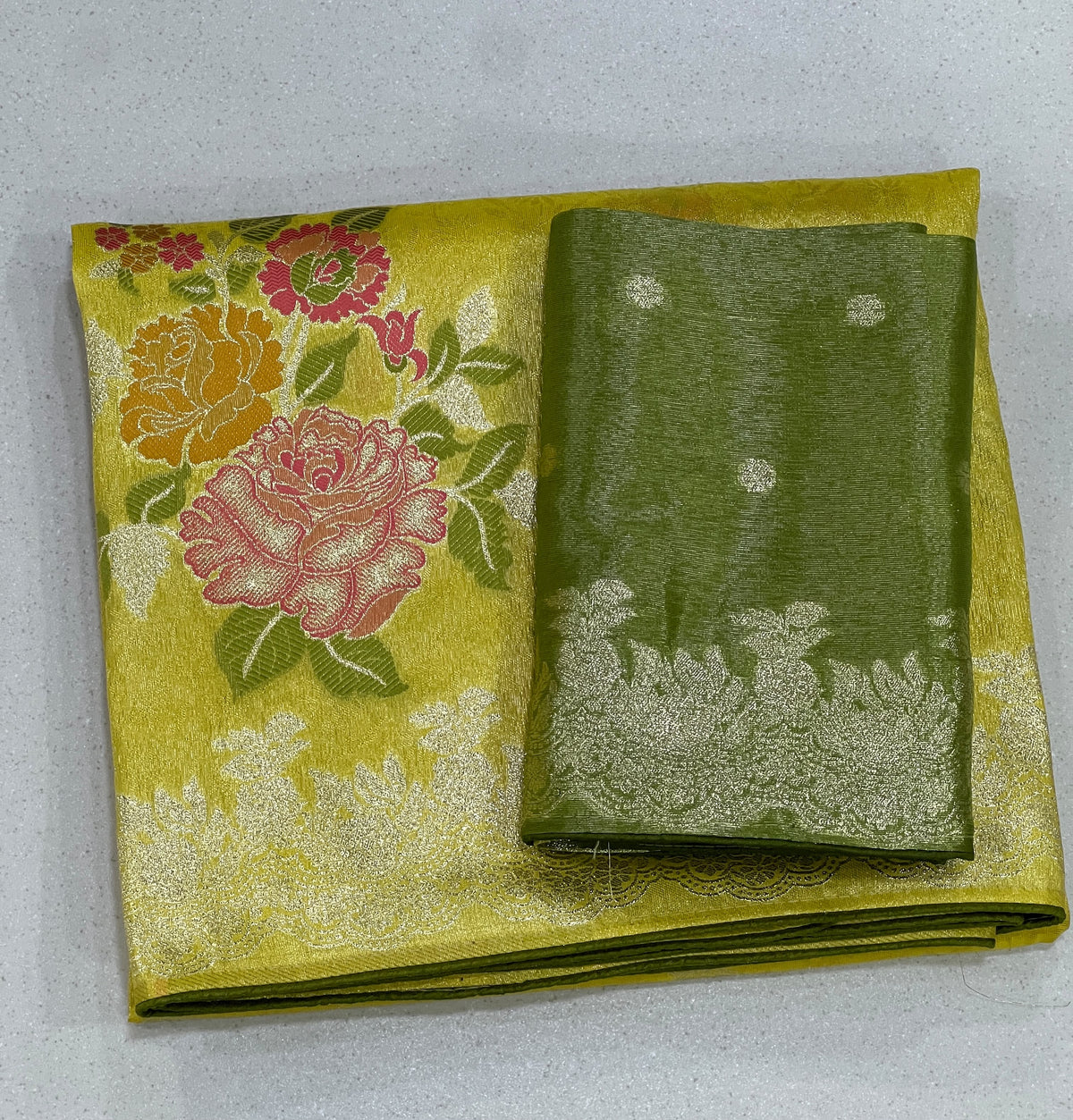 Tissue Saree
