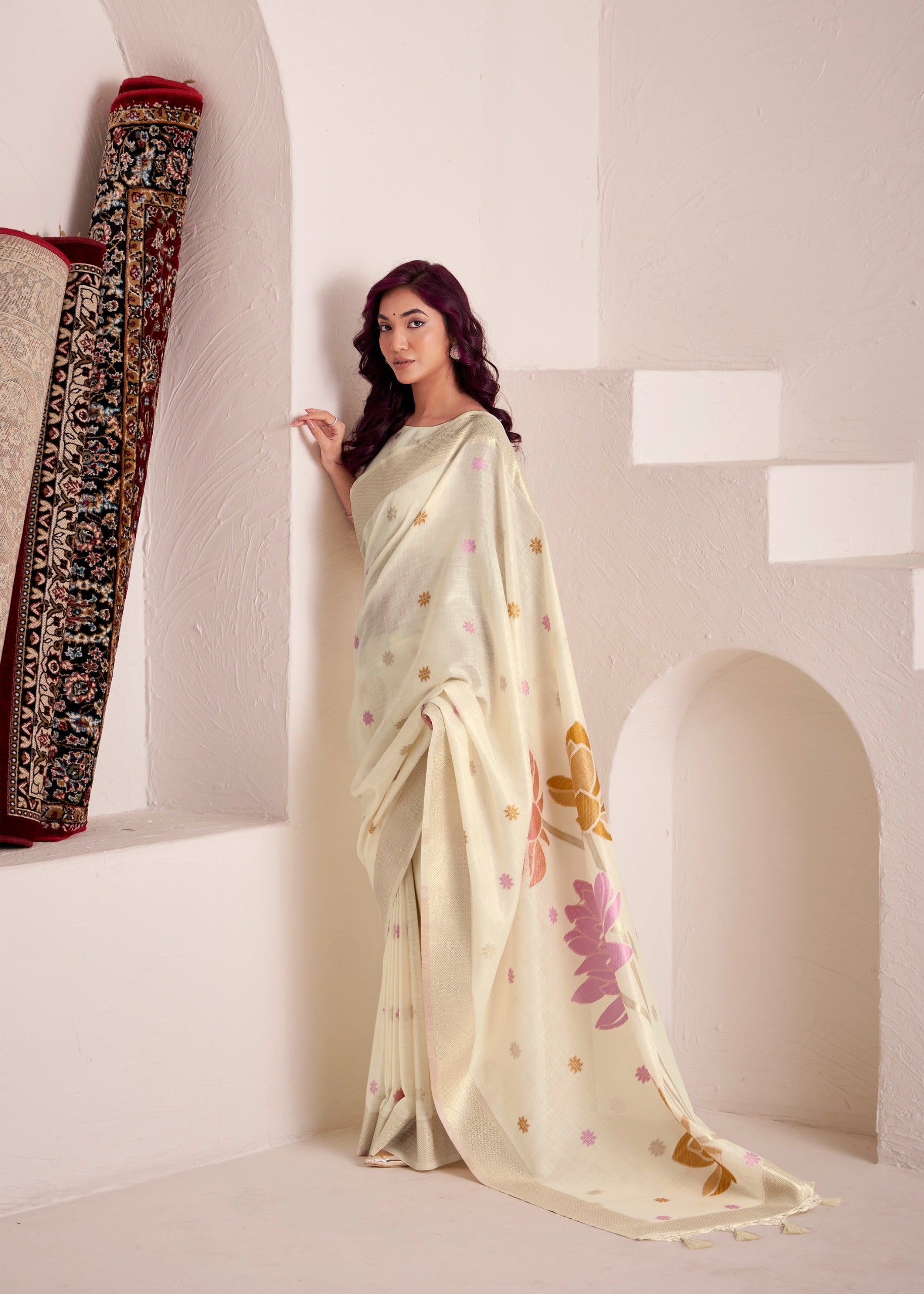 Rajpath Fabrics Dynamic Silk Sarees With Jacquard Pallu