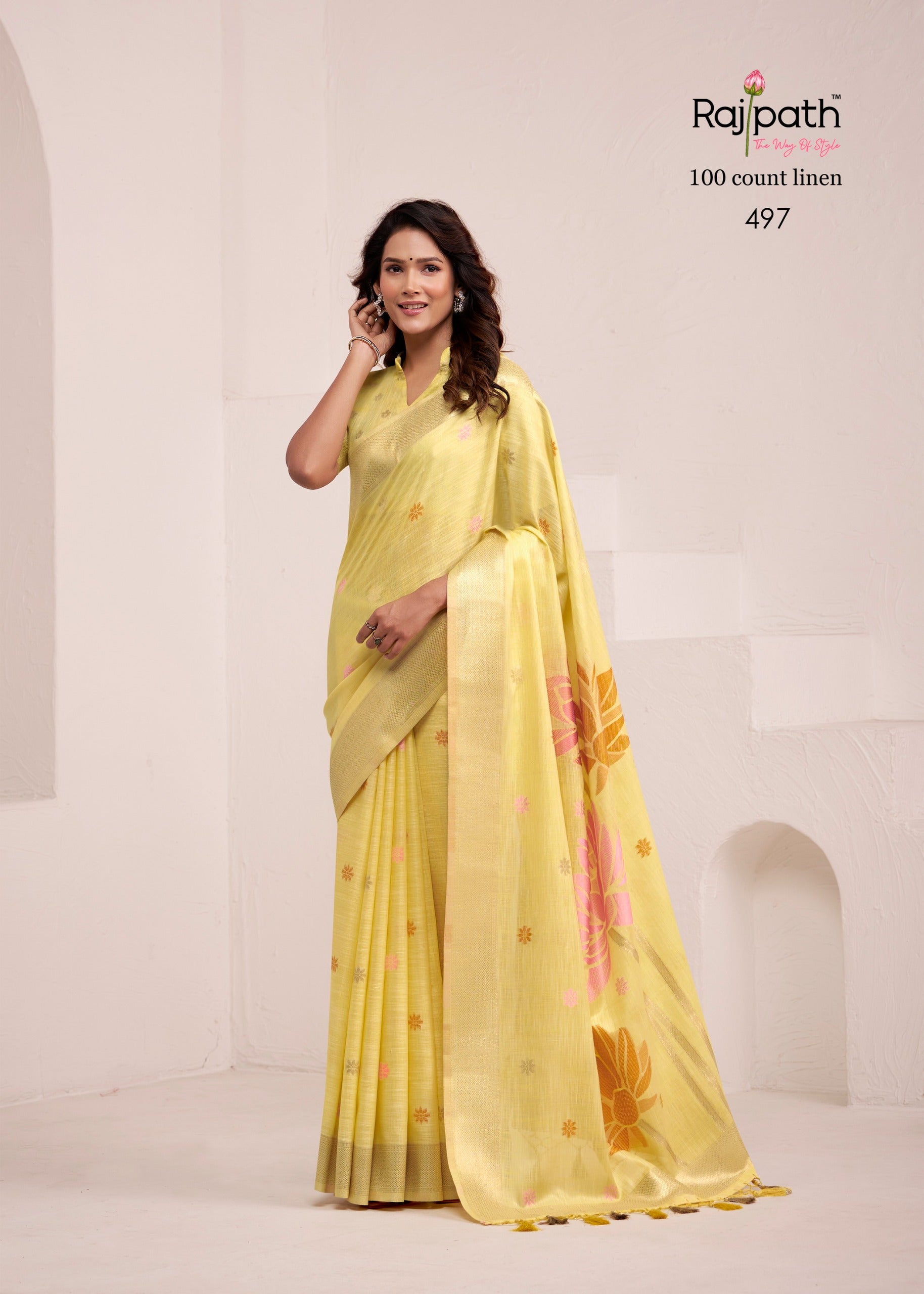 Rajpath Fabrics Dynamic Silk Sarees With Jacquard Pallu