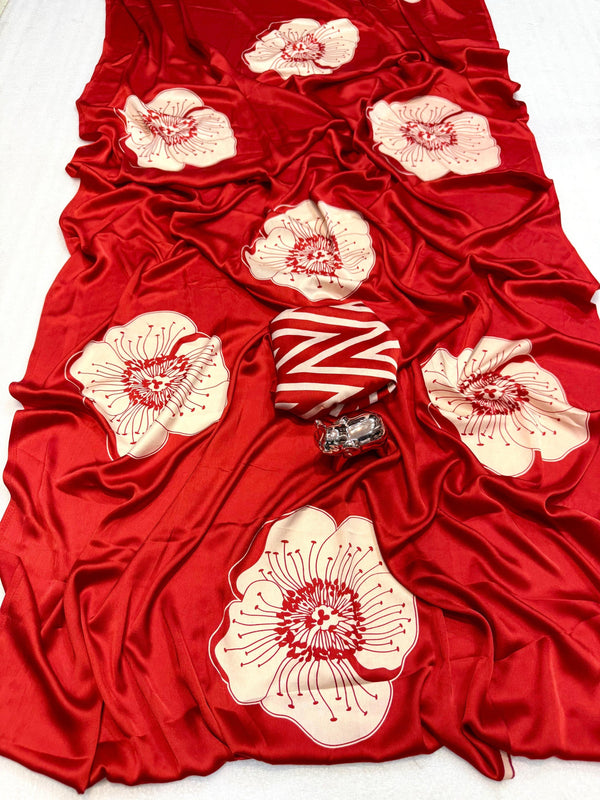 Modal Crape Saree