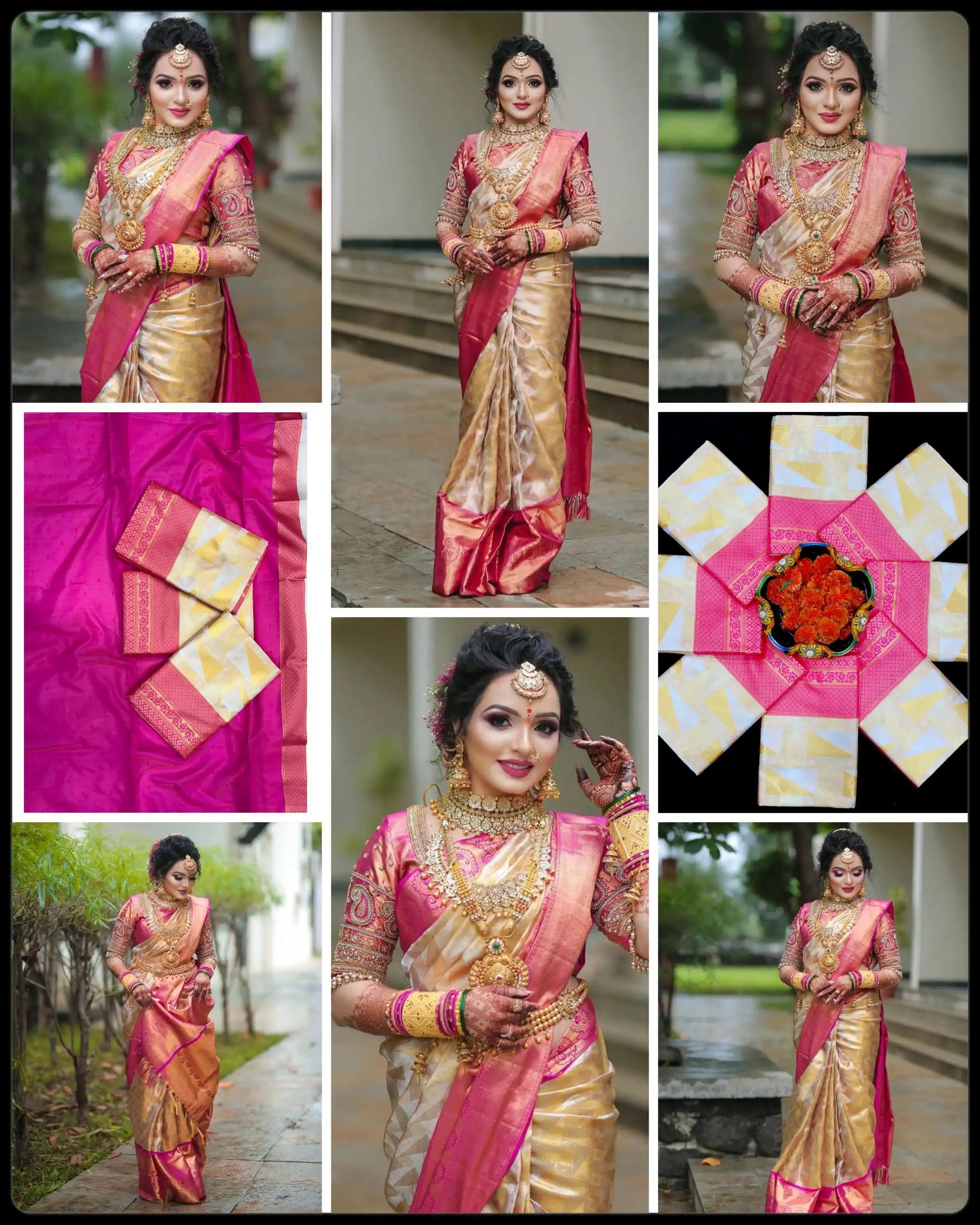 Kp Creation Sarees Feature Premium Soft Lichi Silk Cloth Known For Its Smooth Texture