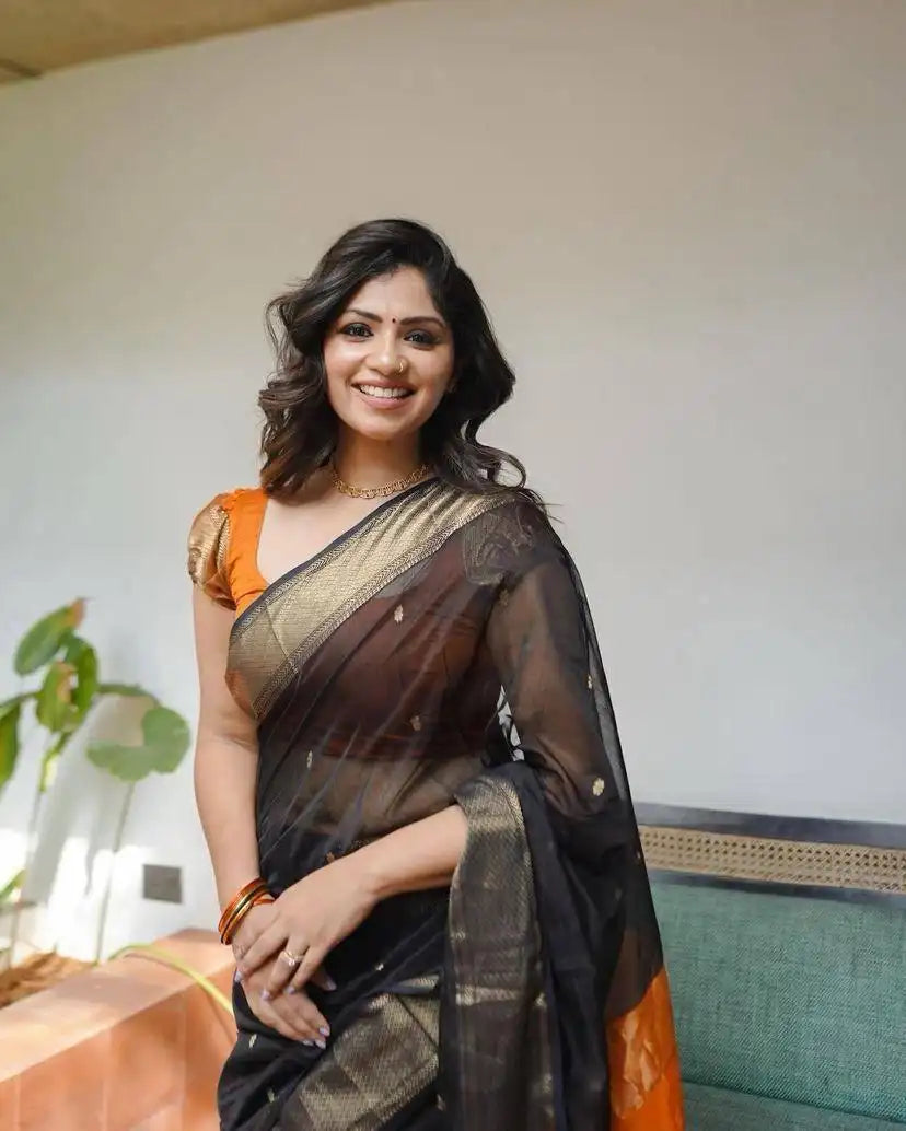 KP CREATION Presents Sarees Crafted With Soft Lilac Slab Fabric Offering A Delicate And Comfortable Drape