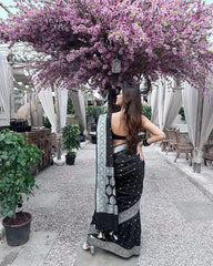 Kp Creation Sarees Feature Premium Soft Lichi Silk Cloth Known For Its Smooth Texture