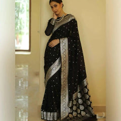 Kp Creation Sarees Feature Premium Soft Lichi Silk Cloth Known For Its Smooth Texture