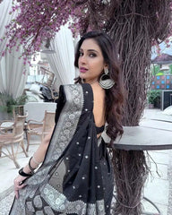 Kp Creation Sarees Feature Premium Soft Lichi Silk Cloth Known For Its Smooth Texture