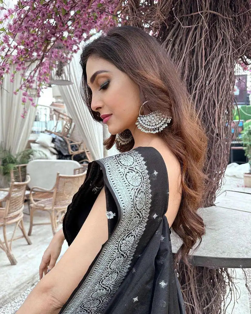 Kp Creation Sarees Feature Premium Soft Lichi Silk Cloth Known For Its Smooth Texture