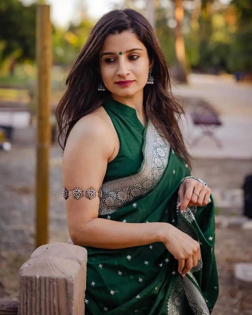 Kp Creation Sarees Feature Premium Soft Lichi Silk Cloth Known For Its Smooth Texture